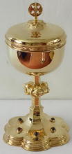 English sterling silver Antique Ciborium